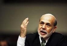 US Federal Reserve Chairman Ben Bernanke  